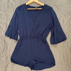 Used like new Blue navy romper